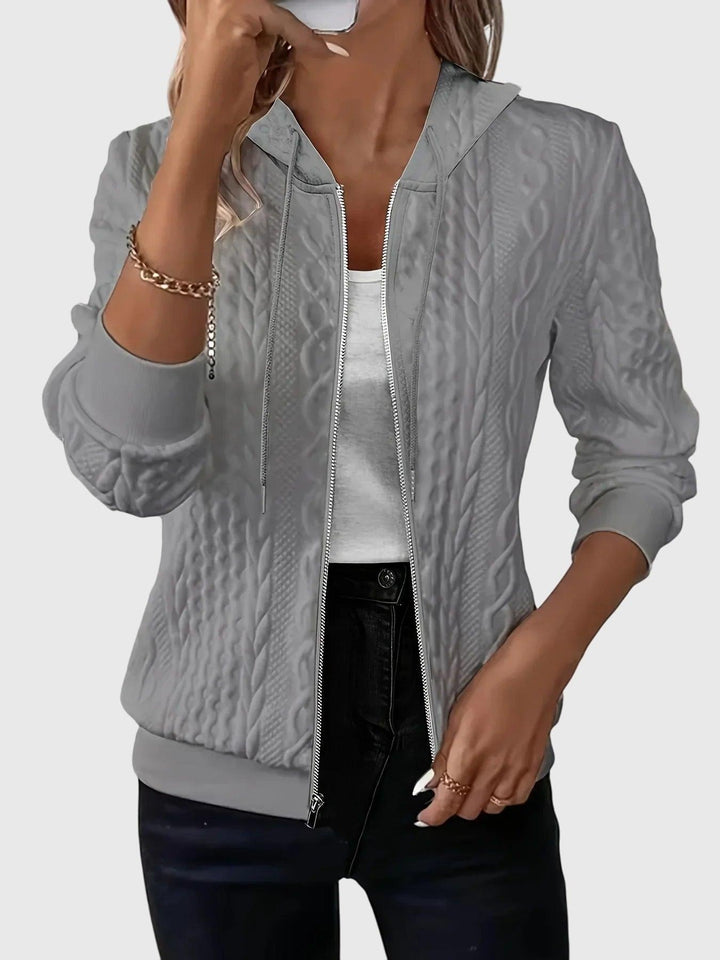 JENNA™ | Hoodie with Zipper