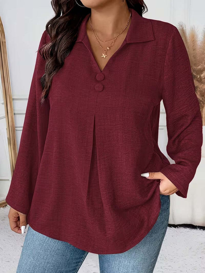 EMILIA™ | Women’s Classic Button-Front Shirt