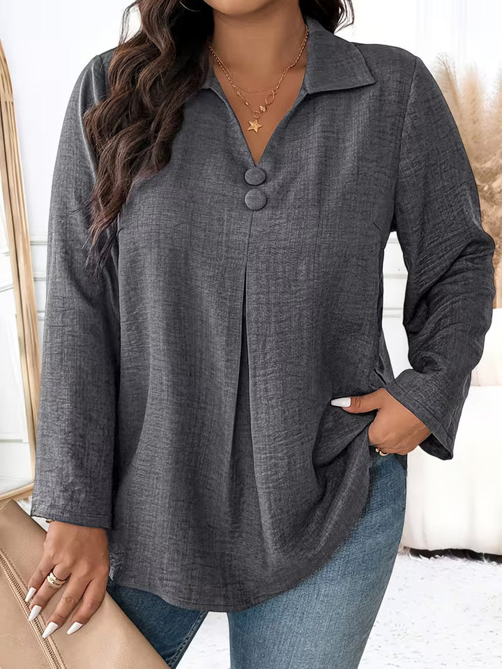 EMILIA™ | Women’s Classic Button-Front Shirt