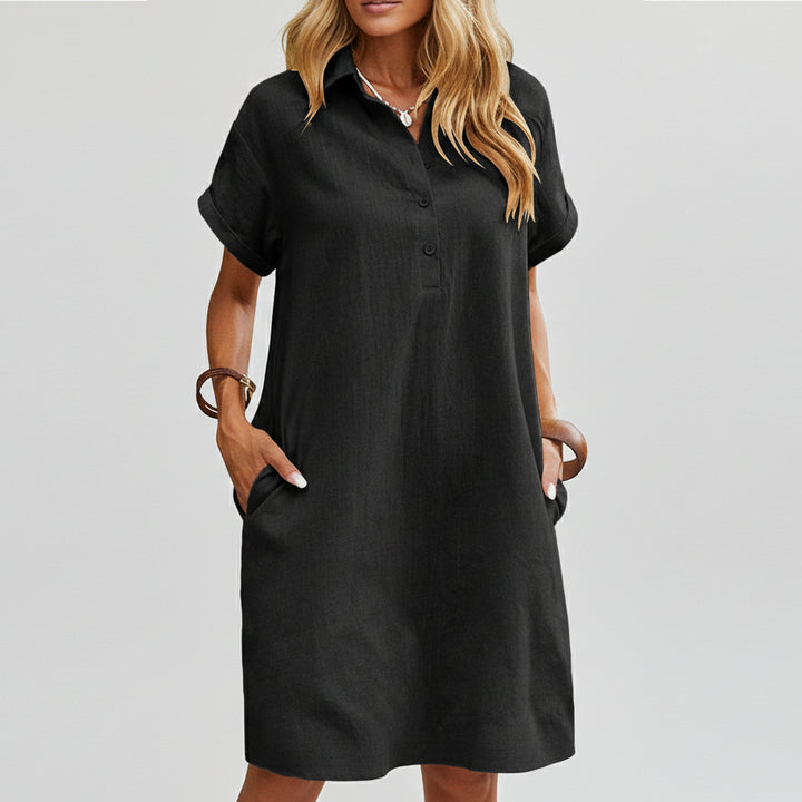MAREN™ | Relaxed Short Sleeve Summer Dress