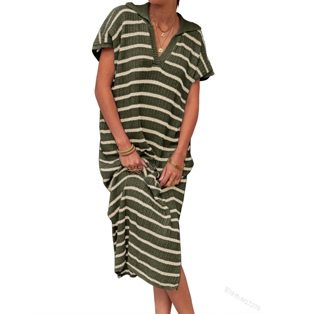 ODESSA™ - Summer Graceful Slit Loose Maxi Dress