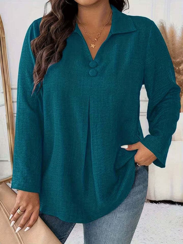 EMILIA™ | Women’s Classic Button-Front Shirt