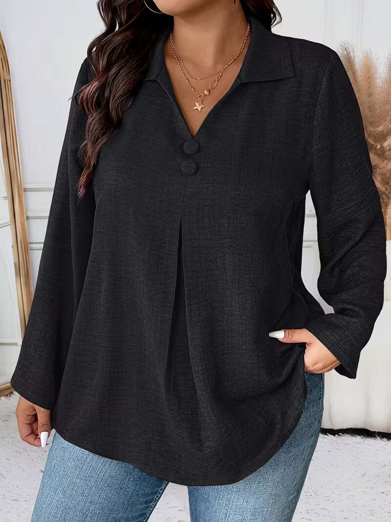 EMILIA™ | Women’s Classic Button-Front Shirt