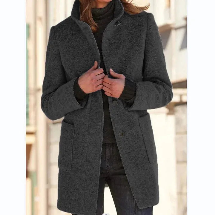 JANNY™ | Sleek Windbreaker Coat