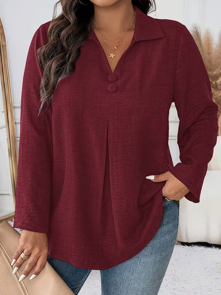 EMILIA™ | Women’s Classic Button-Front Shirt