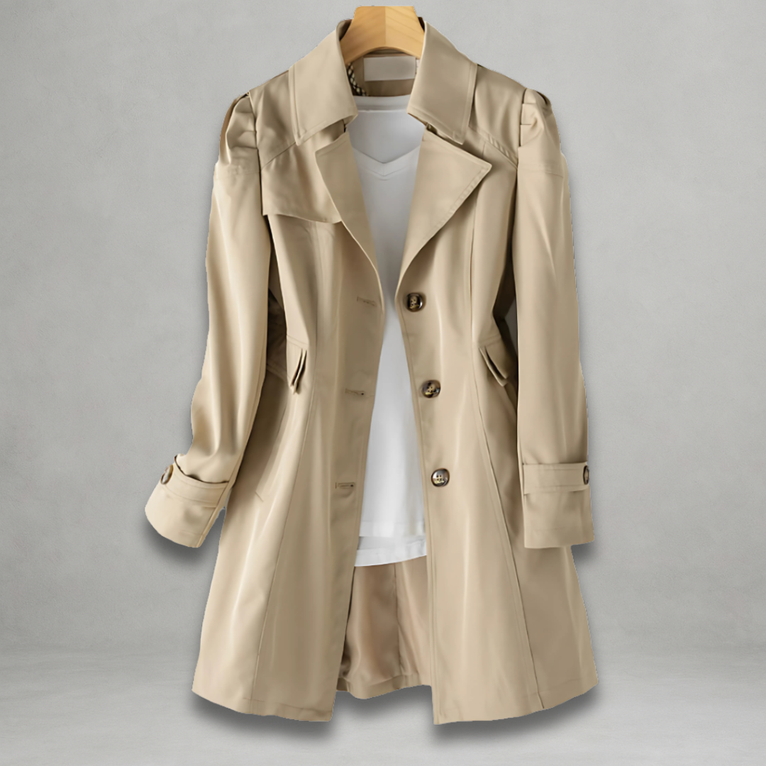 JAMIE™ | Elegant Autumn Trench Coat
