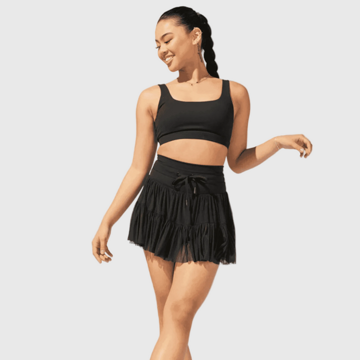 KALINDA™ | Chic High Waist Pleated Skort