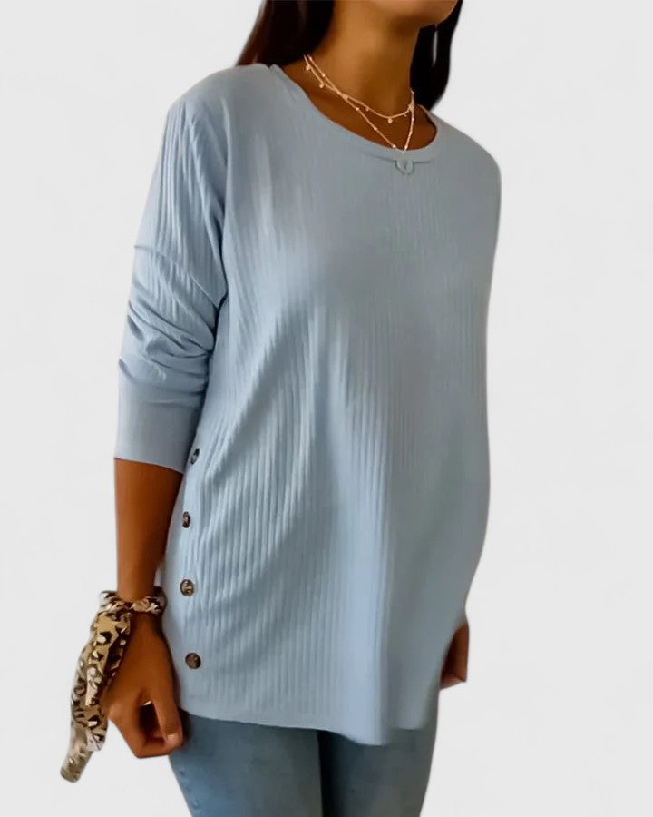 Avery | Elegant Crew Top