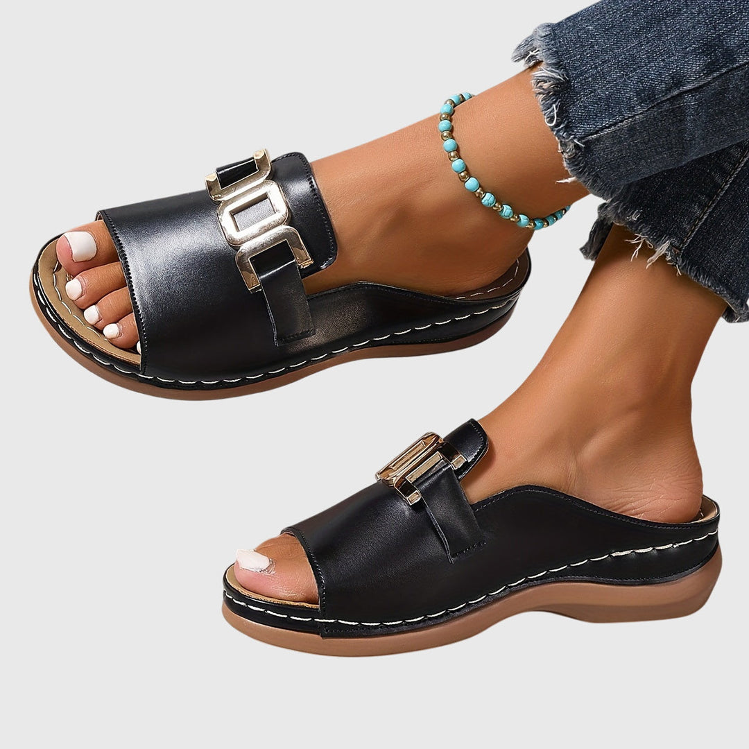 OLIVIA | Everyday Buckle Sandals