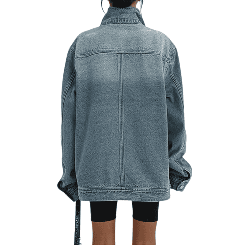 MILA™ | Modern Asymmetric Button Jacket