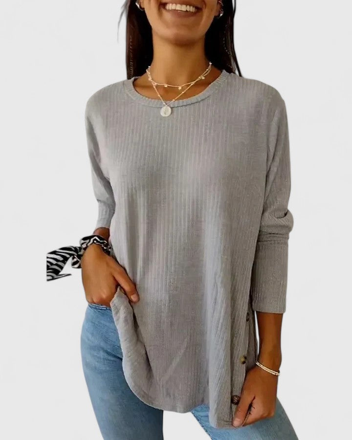 Avery | Elegant Crew Top