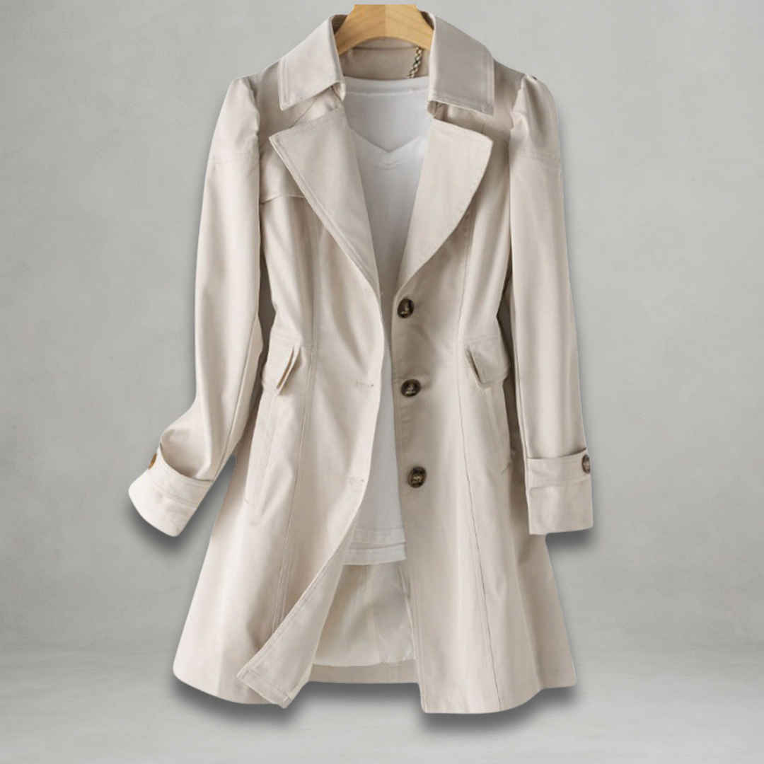 JAMIE™ | Elegant Autumn Trench Coat