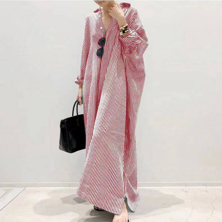 LINNAEA™ | Everyday Stripped Maxi Dress