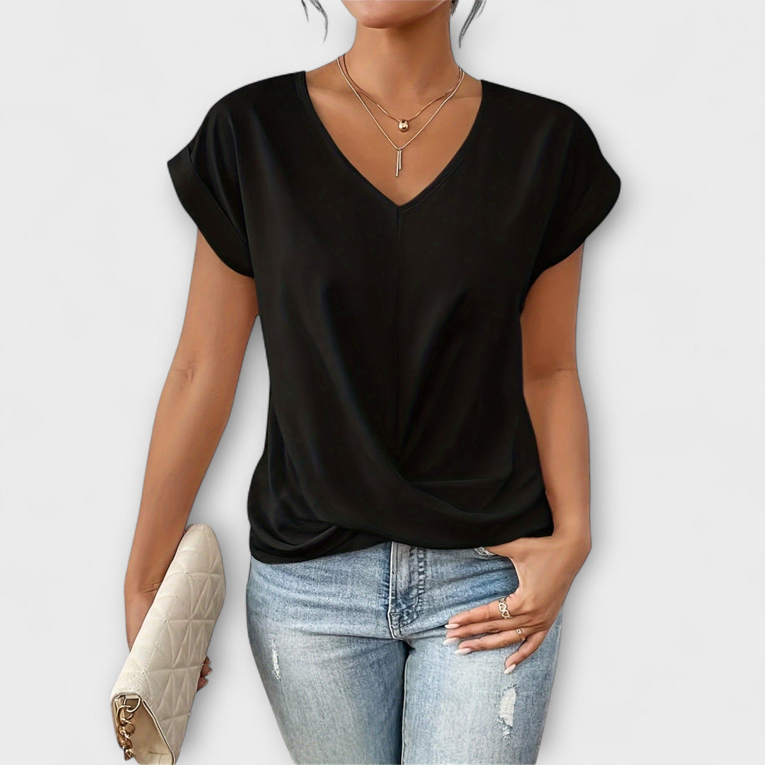 Avery | Elegant V-neck Top