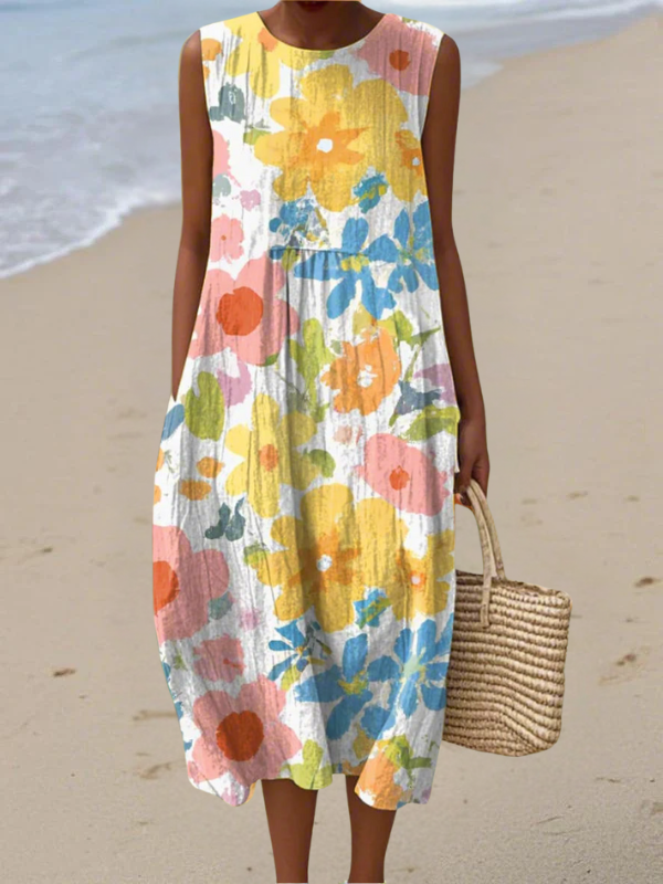 Elena™ | Floral Printed Dress