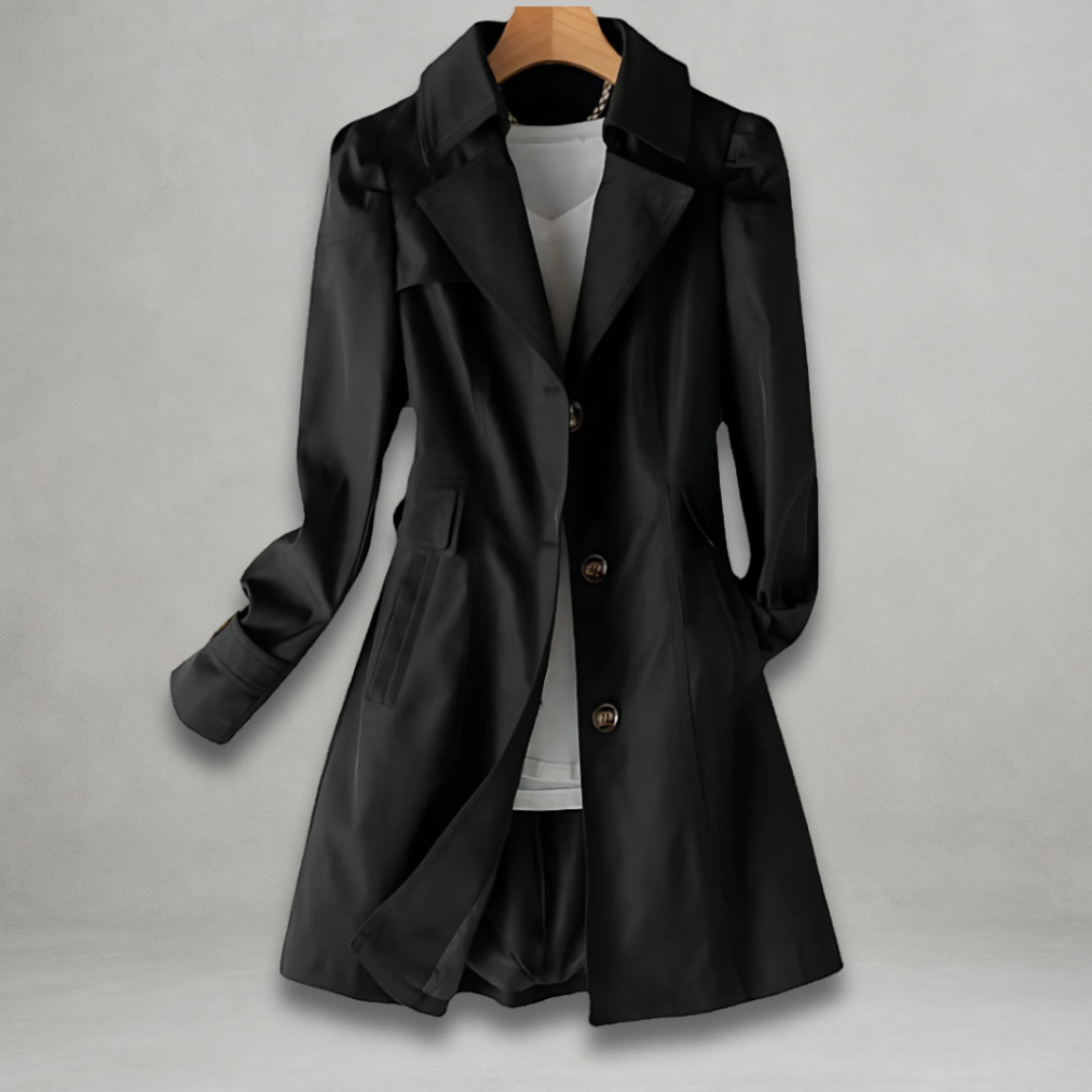 JAMIE™ | Elegant Autumn Trench Coat