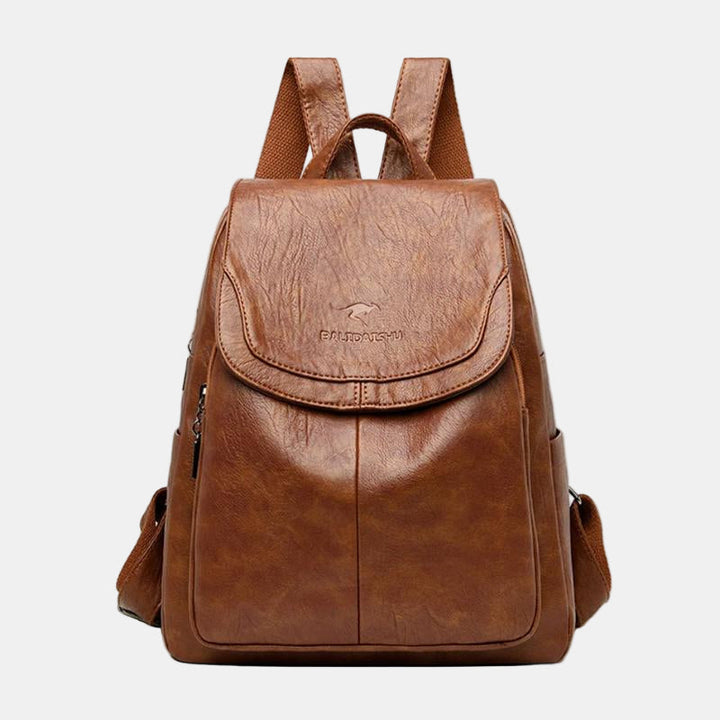 ISABELLA™ | Secure Leather Backpack