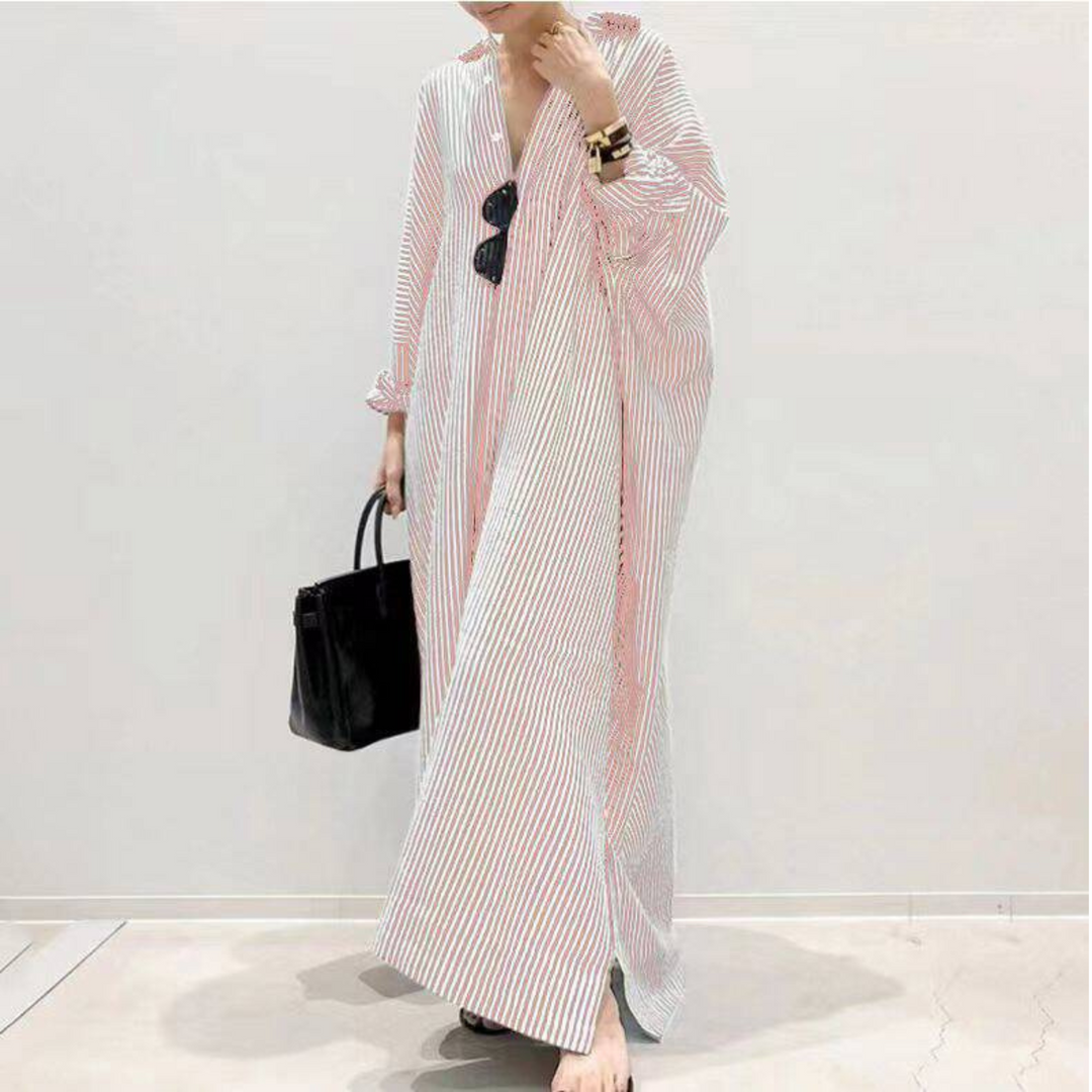 LINNAEA™ | Everyday Stripped Maxi Dress