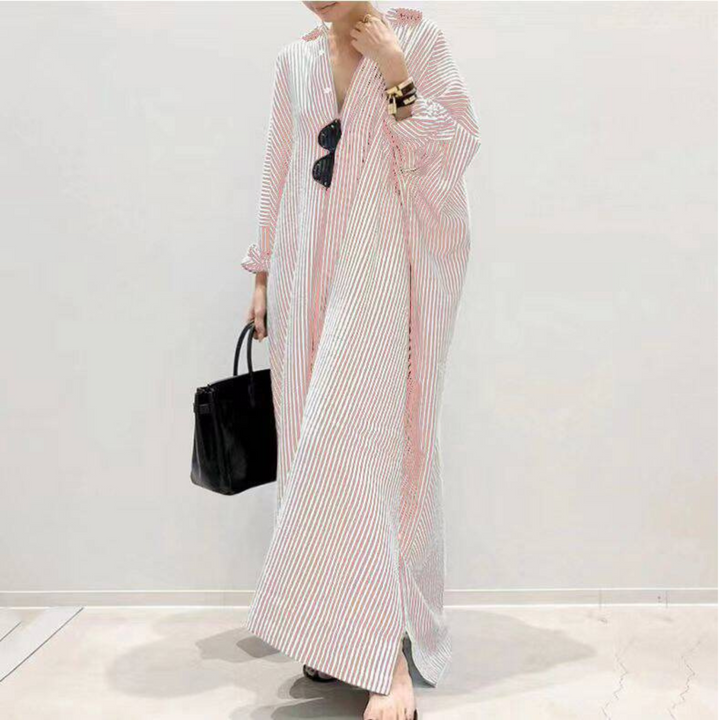 LINNAEA™ | Everyday Stripped Maxi Dress