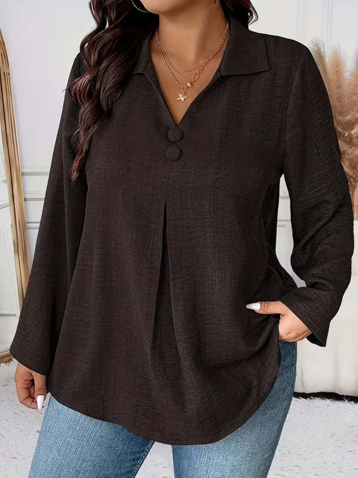EMILIA™ | Women’s Classic Button-Front Shirt