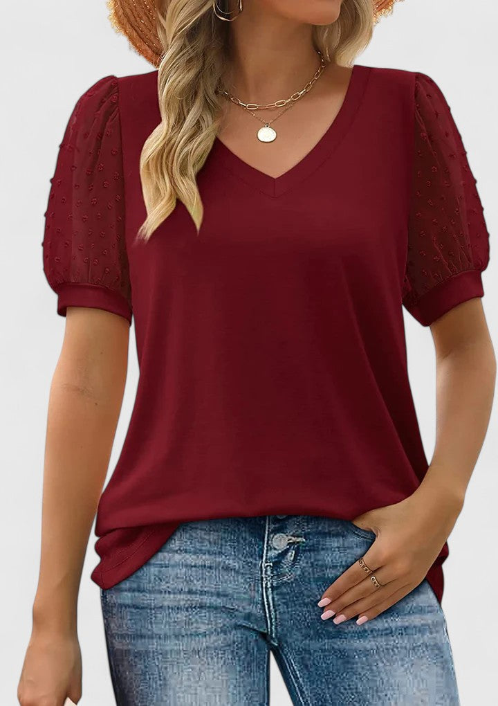 Avery | Comfortable V-Neck Top