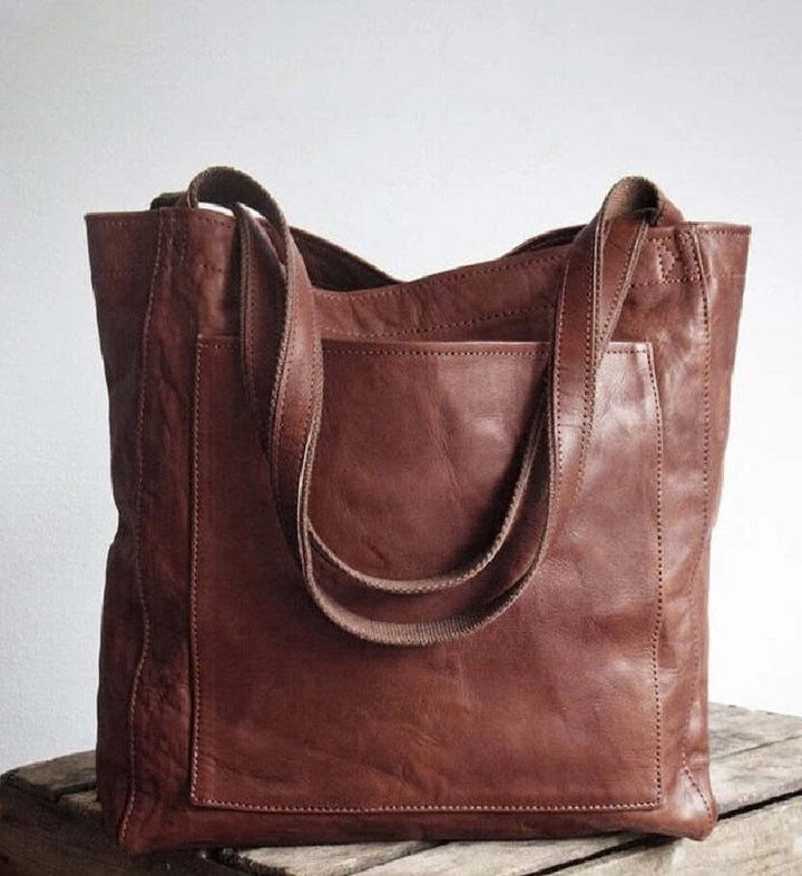 ELLA™ | Classic Leather Tote