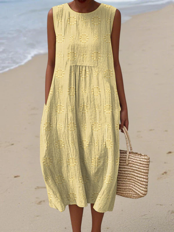 Serena™ | Relaxed Sleeveless Dress
