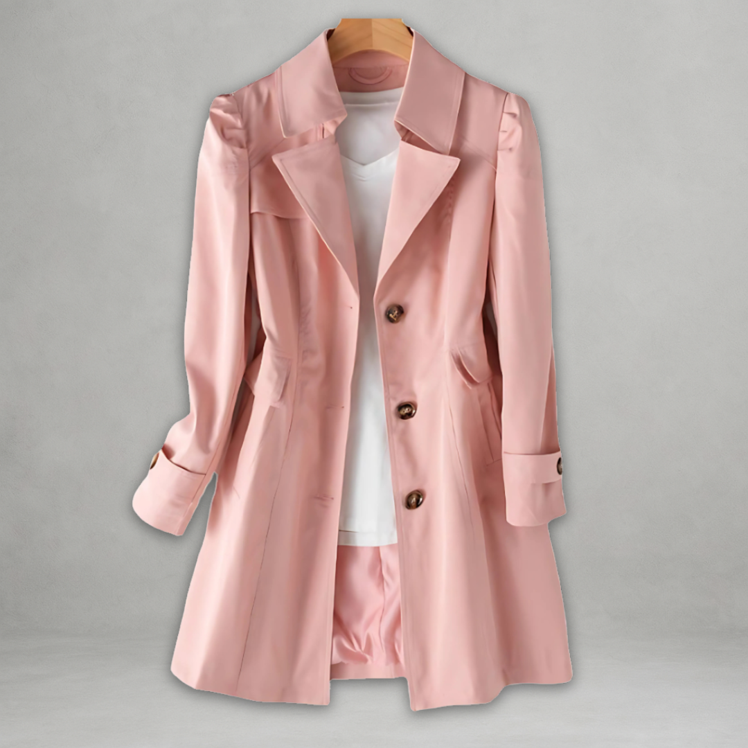 JAMIE™ | Elegant Autumn Trench Coat