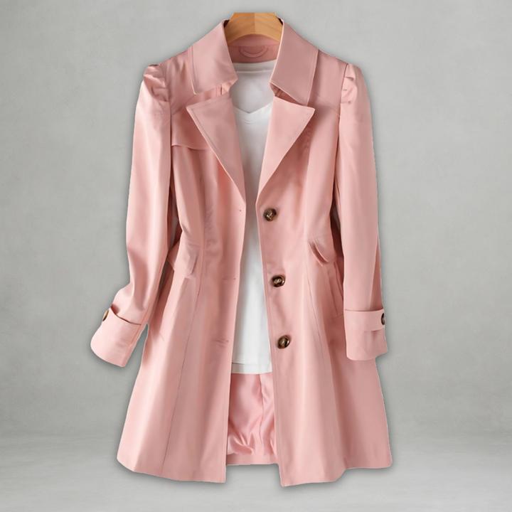 JAMIE™ | Elegant Autumn Trench Coat