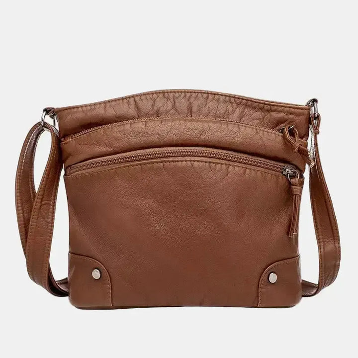 KINSLEY™ | Leather Shoulder Bag