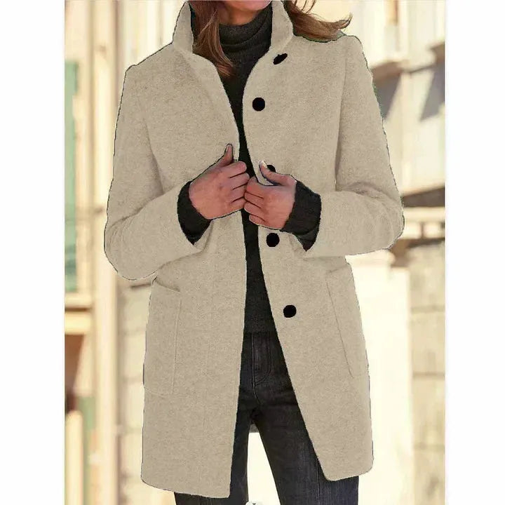 JANNY™ | Sleek Windbreaker Coat
