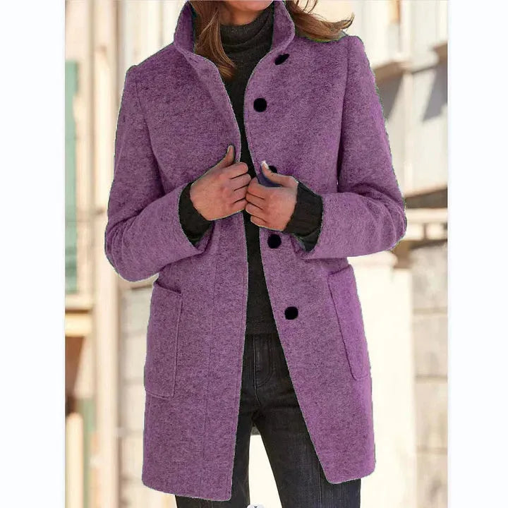 JANNY™ | Sleek Windbreaker Coat