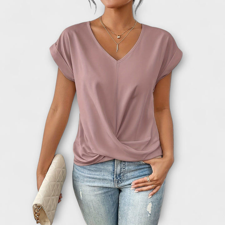 Avery | Elegant V-neck Top