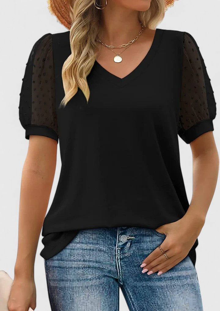 Avery | Comfortable V-Neck Top