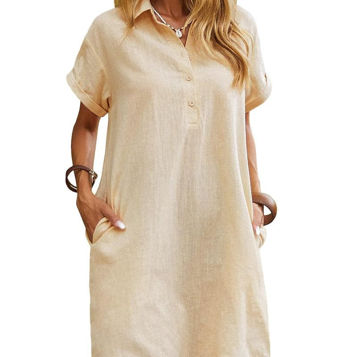 MAREN™ | Relaxed Short Sleeve Summer Dress