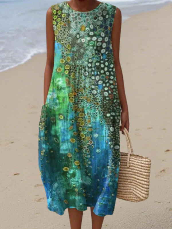 Isabella™ | Coastal Printed Dress