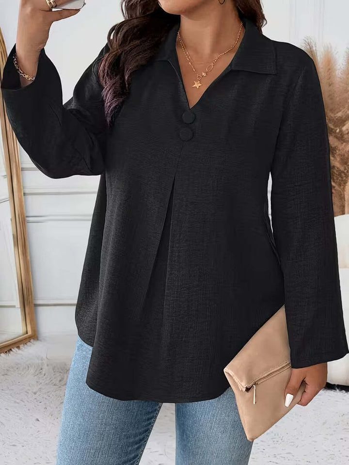 EMILIA™ | Women’s Classic Button-Front Shirt
