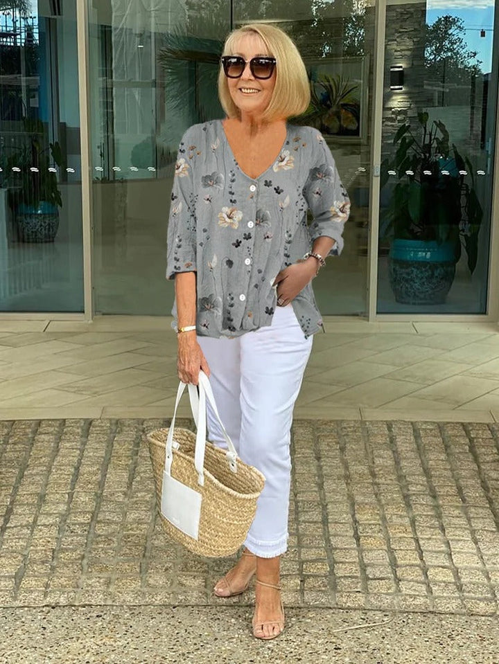 Aria | Women’s Three-Quarter Sleeve Blouse