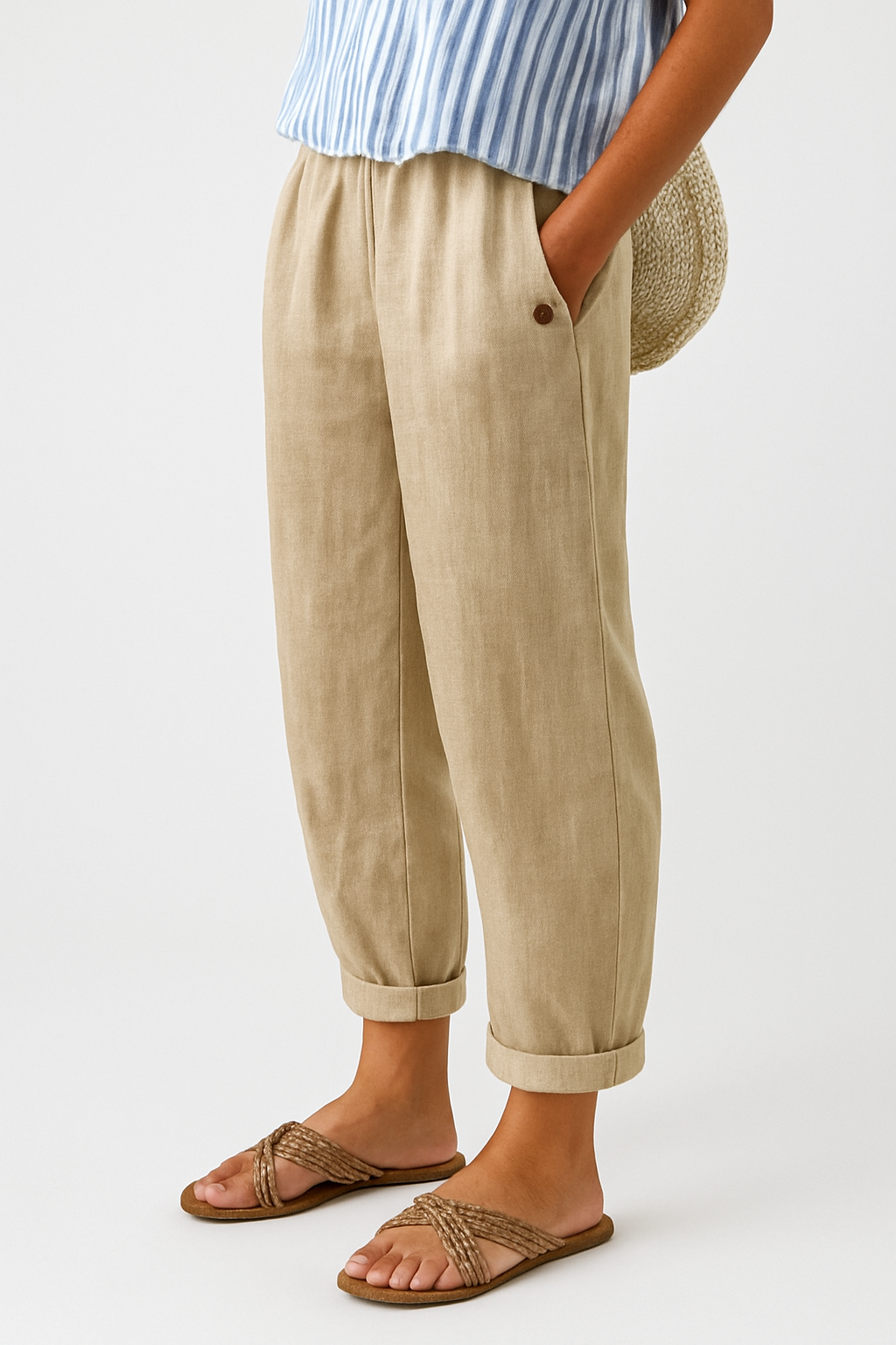 Avelia™ | Lightweight Breathable Pants with Side Pockets