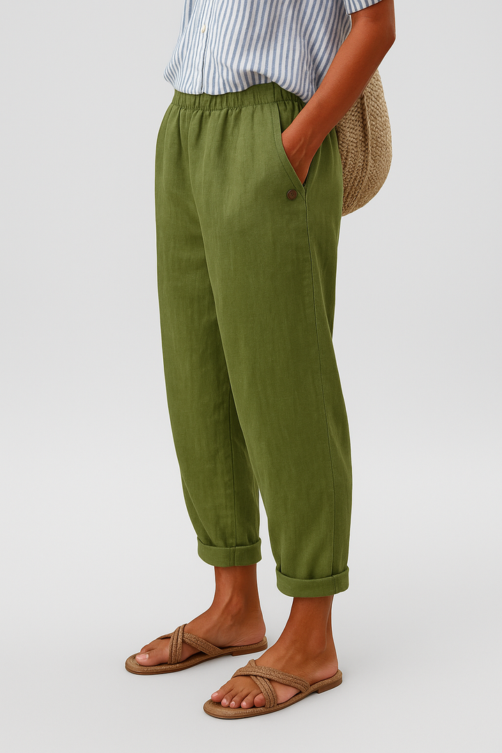 Avelia™ | Lightweight Breathable Pants with Side Pockets
