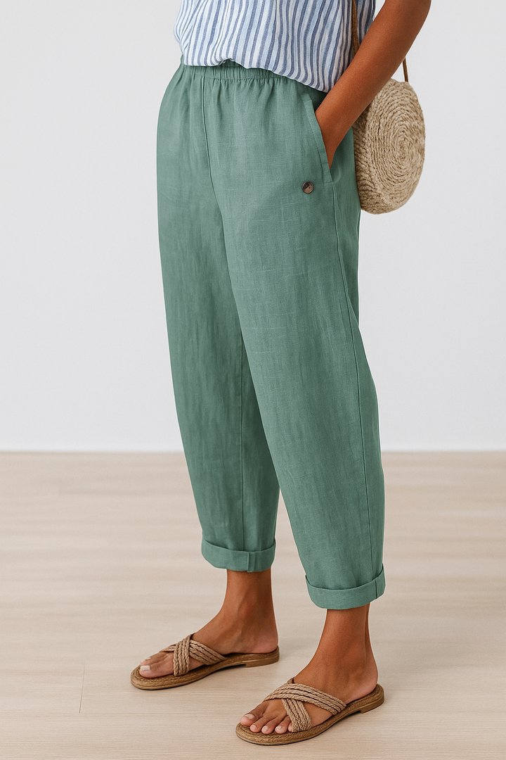Avelia™ | Lightweight Breathable Pants with Side Pockets