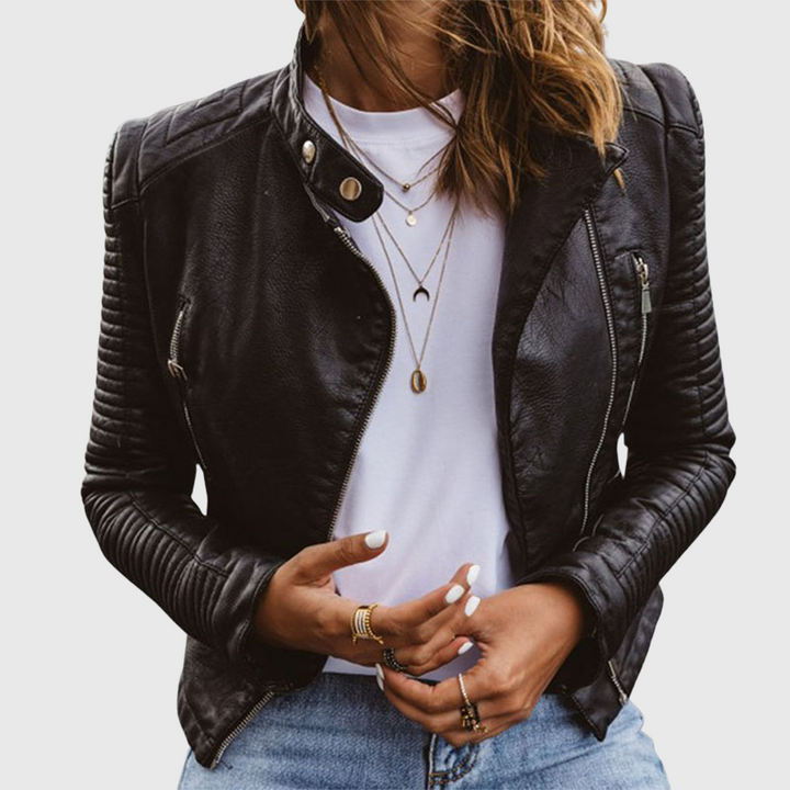JANET™ | Genuine Leather Jacket