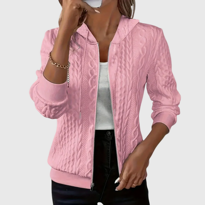JENNA™ | Hoodie with Zipper
