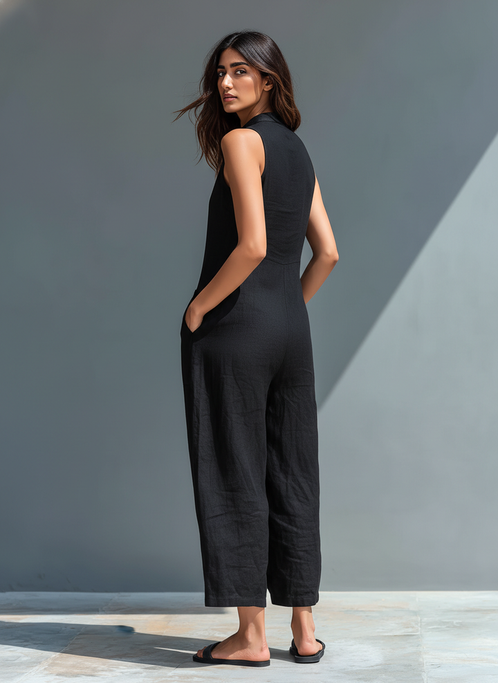 Amara | Elegant Sleeveless Jumpsuit