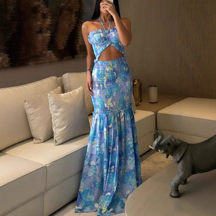 LIVARA™ | Classy Ruffle Hem Mermaid Dress