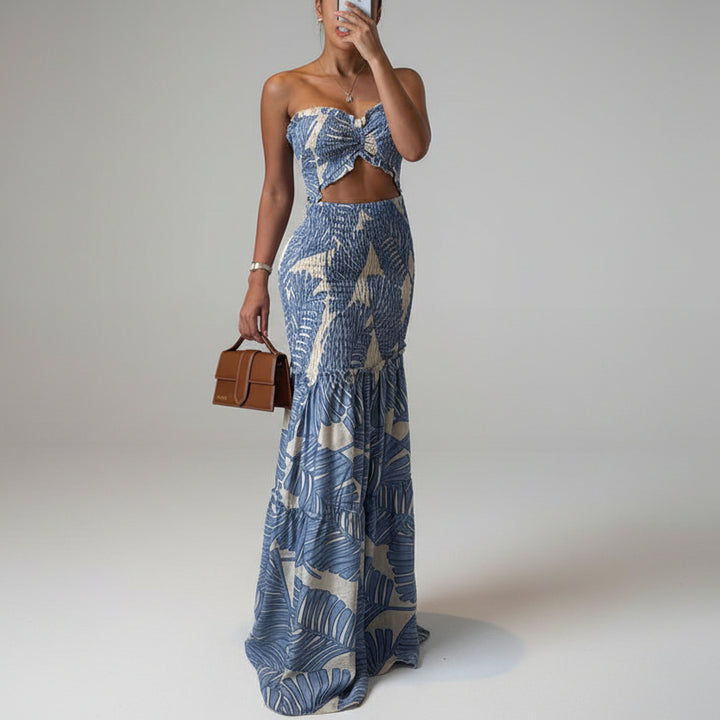 LIVARA™ | Classy Ruffle Hem Mermaid Dress