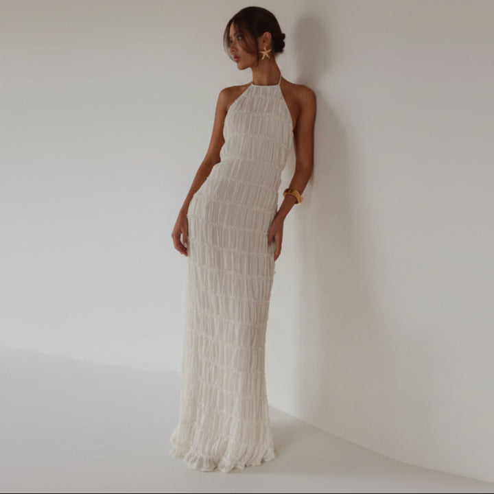 LUNET™ | Elegant Sleeveless Backless Bodycon Maxi Dress