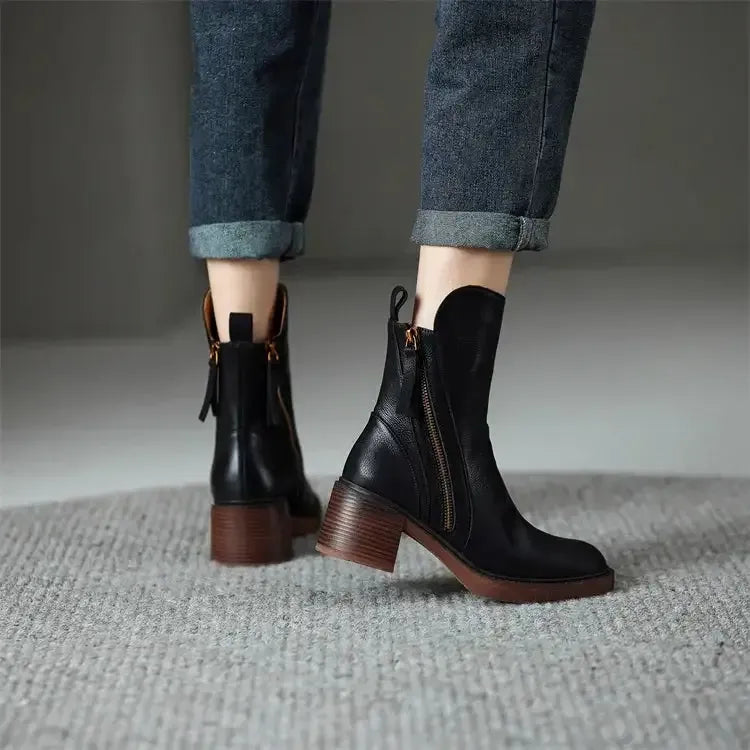 ALINA™ | Supportive Comfort Ankle Boots