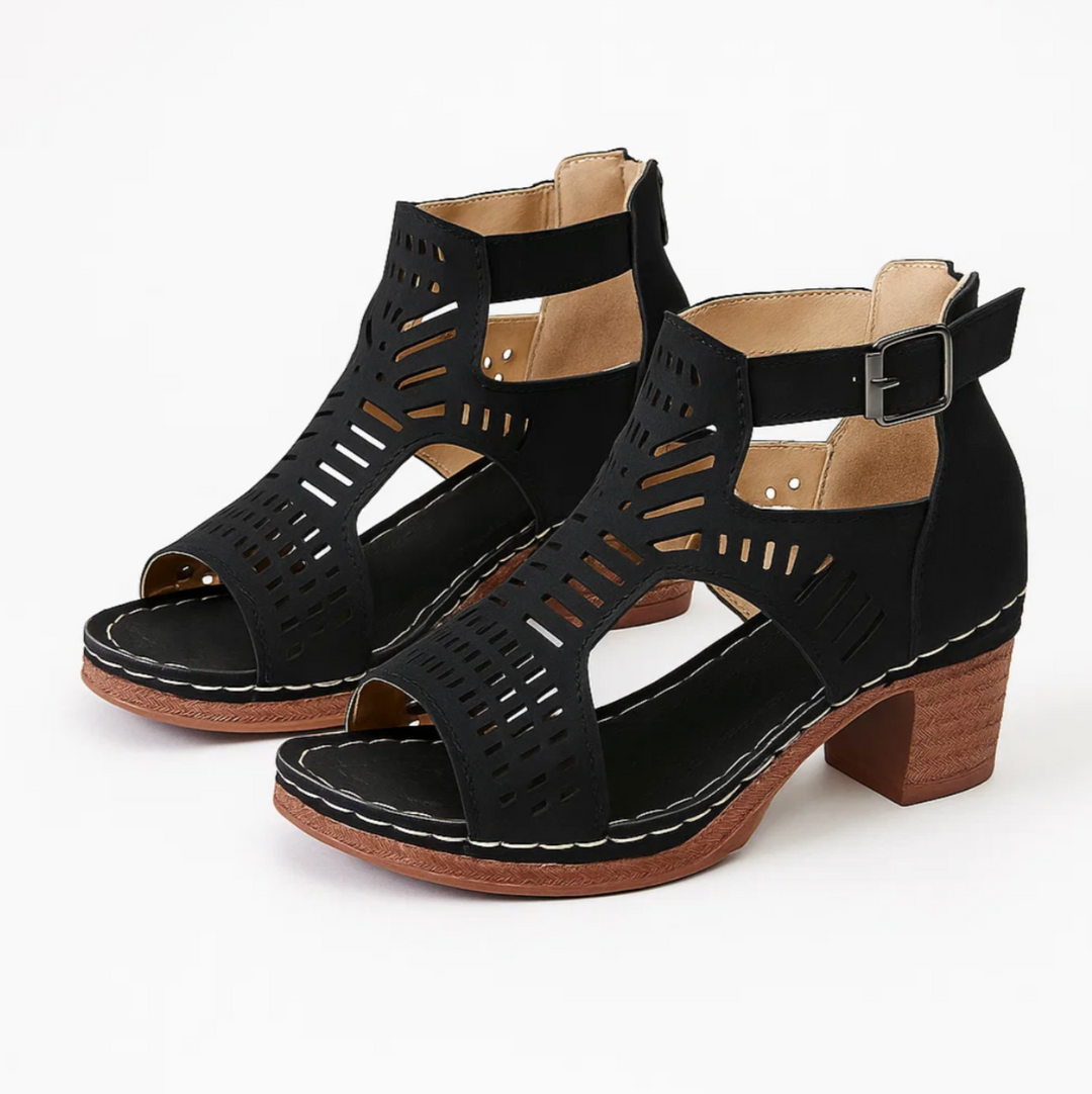 Cut-Out OrthoLuxe Sandals