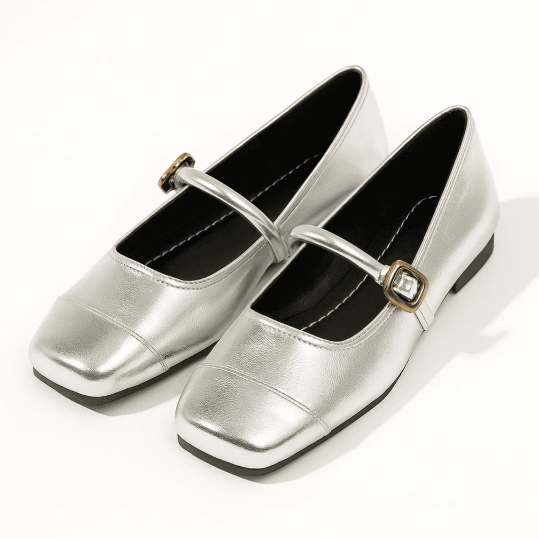 Flat Elegant Ballerina